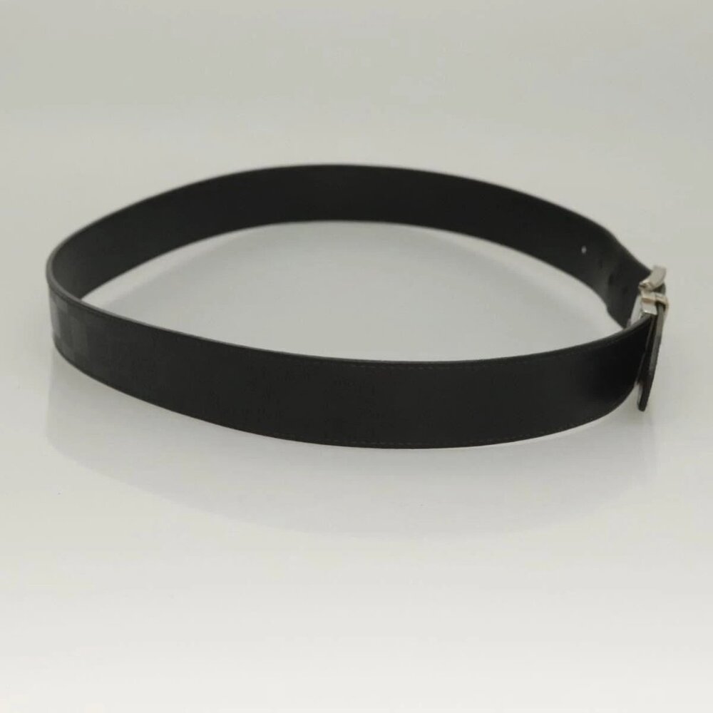 LOUIS VUITTON Damier Infini Ceinture Boston Belt Black LV Auth bs27758 - Picture 5 of 11